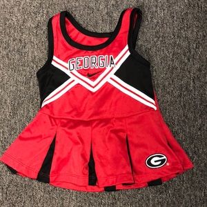Georgia Bulldogs cheerleading dress